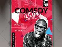 72 Printable Stand Up Comedy Flyer Templates Now with Stand Up Comedy Flyer Templates
