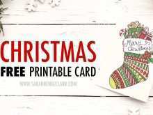 Christmas Card Template To Print