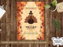 72 Report Thanksgiving Party Flyer Template Maker by Thanksgiving Party Flyer Template