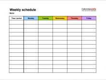 72 Standard Class Timetable Template Doc Photo for Class Timetable Template Doc