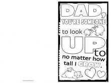 72 Standard Father S Day Card Craft Template in Photoshop with Father S Day Card Craft Template
