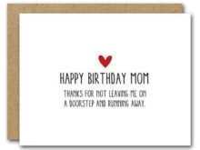 72 The Best Birthday Card Template For Mummy With Stunning Design for Birthday Card Template For Mummy