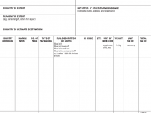 72 The Best Invoice Shipping Template Maker for Invoice Shipping Template