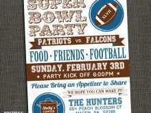 72 The Best Super Bowl Party Flyer Template in Photoshop with Super Bowl Party Flyer Template