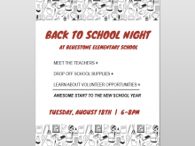 72 Visiting Back To School Night Flyer Template Templates by Back To School Night Flyer Template