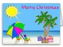 72 Visiting Beach Christmas Card Template For Free for Beach Christmas Card Template