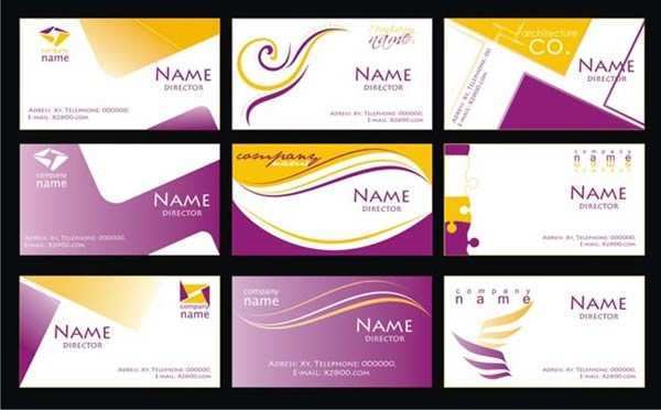 Coreldraw Business Card Templates Vector Free Download