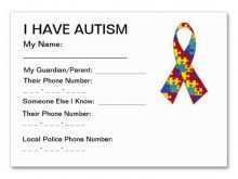 73 Adding Autism Id Card Template Templates for Autism Id Card Template