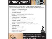 73 Adding Free Handyman Flyer Templates in Word for Free Handyman Flyer Templates