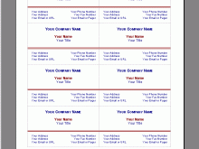 73 Adding Name Card Templates For Word Formating for Name Card Templates For Word