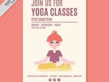 Yoga Flyer Template Free