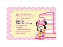73 Best Birthday Card Template Minnie Mouse Now by Birthday Card Template Minnie Mouse