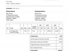 73 Best Example Of Tax Invoice Template Formating for Example Of Tax Invoice Template