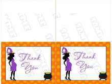 73 Best Halloween Thank You Card Template in Word with Halloween Thank You Card Template