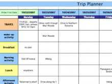 73 Blank Family Vacation Agenda Template Photo by Family Vacation Agenda Template