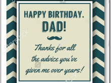 73 Blank Happy Birthday Card Template For Dad With Stunning Design for Happy Birthday Card Template For Dad