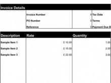 73 Blank Tax Invoice Template For Sole Trader in Word by Tax Invoice Template For Sole Trader