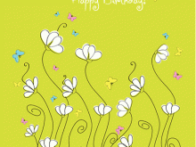 73 Create 22Nd Birthday Card Template Templates with 22Nd Birthday Card Template