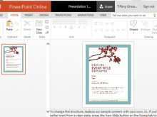 73 Create Flyer Powerpoint Template for Ms Word with Flyer Powerpoint Template