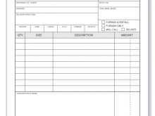 73 Create Windshield Repair Invoice Template for Ms Word with Windshield Repair Invoice Template