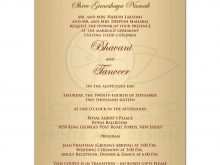 Invitation Card Format Word