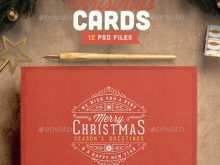 73 Creating Retro Christmas Card Templates PSD File for Retro Christmas Card Templates