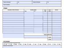 Contracting Invoice Template