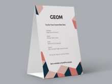 73 Customize Our Free Tent Card Template Design in Word with Tent Card Template Design