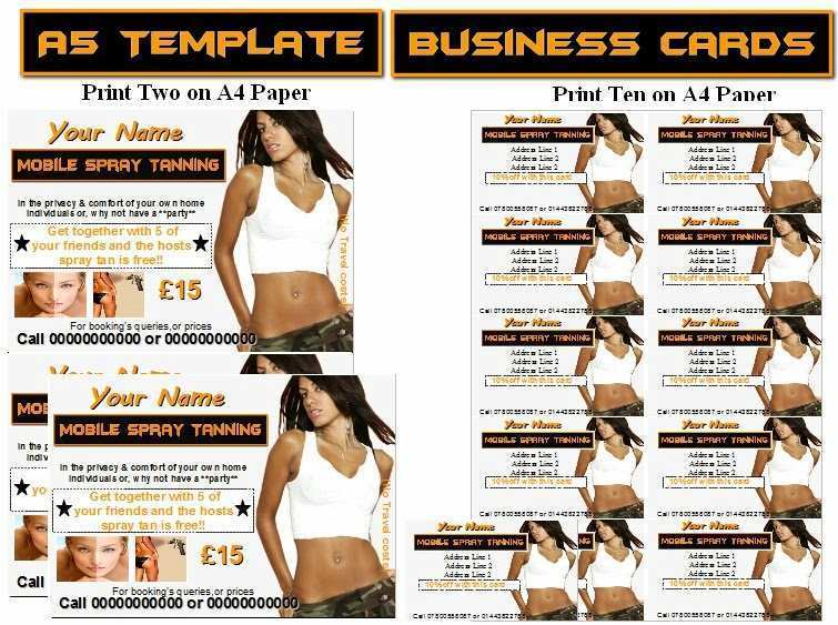 73 Customize Tanning Flyer Templates for Ms Word for Tanning Flyer Templates