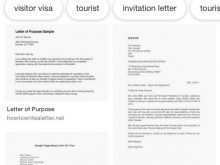 Travel Itinerary Template Canada Visa