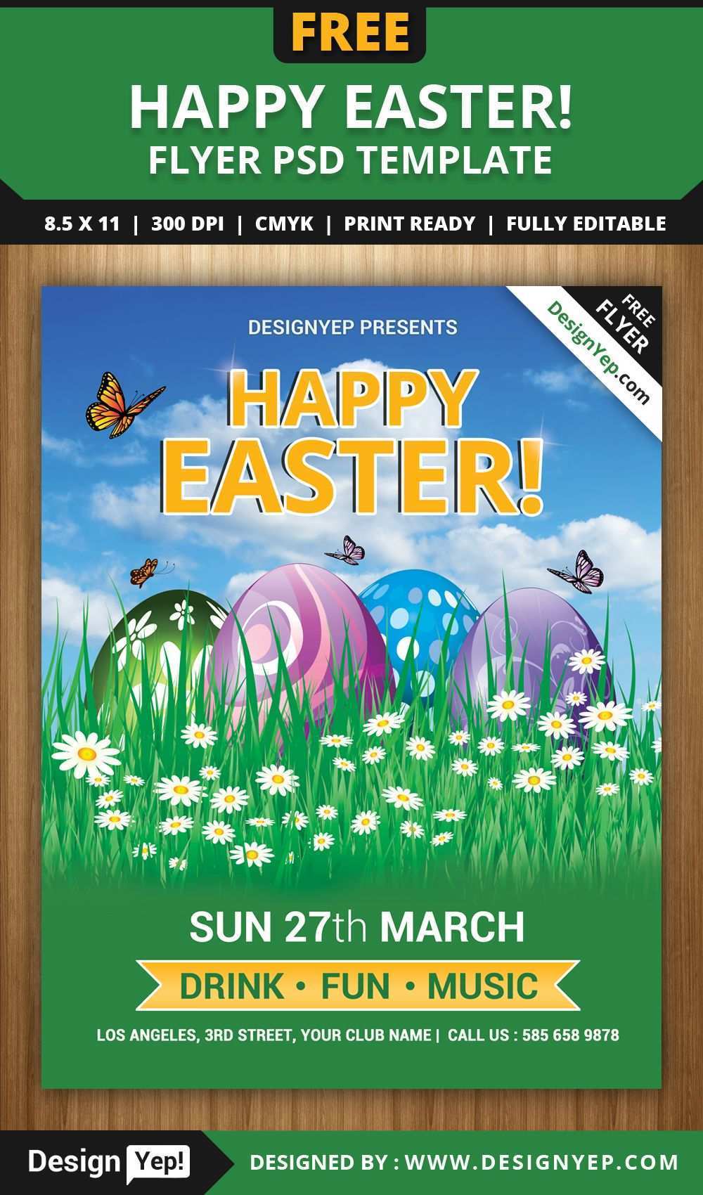 73 Easter Flyer Templates Free Now for Easter Flyer Templates Free