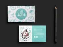 73 Free Cake Business Card Template Illustrator Now with Cake Business Card Template Illustrator