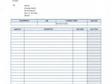 73 Free Job Invoice Template Excel by Job Invoice Template Excel