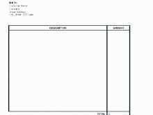73 Free Printable Blank Invoice Document Template with Blank Invoice Document Template