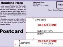 73 Free Printable Postcard Layout Regulations in Word for Postcard Layout Regulations