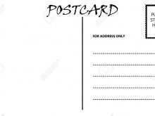 73 Free Printable Postcard Template Black And White Download by Postcard Template Black And White