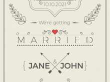 73 Free Simple Wedding Card Templates Photo for Simple Wedding Card Templates