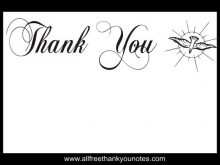73 Free Thank You Card Template Religious Now with Thank You Card Template Religious