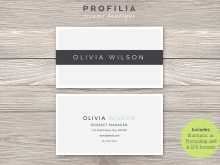 73 Online Business Card Format Illustrator With Stunning Design with Business Card Format Illustrator