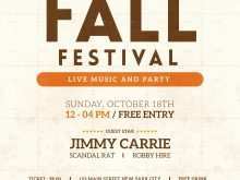 Free Printable Fall Festival Flyer Templates