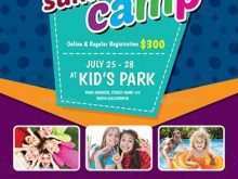 73 Printable Summer Camp Flyer Template Photo with Summer Camp Flyer Template