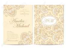 73 Printable Wedding Invitation Card Template Vector Illustration in Word for Wedding Invitation Card Template Vector Illustration