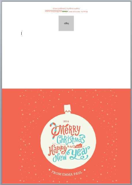 73 Report Christmas Card Template For Word Free Layouts for Christmas Card Template For Word Free