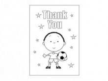 73 Standard Thank You Card Template For Kids Layouts for Thank You Card Template For Kids