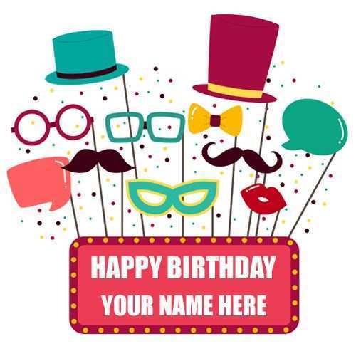 73 The Best Birthday Card Maker Name For Free with Birthday Card Maker Name