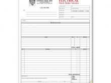 73 The Best Electrical Contractor Invoice Template For Free with Electrical Contractor Invoice Template
