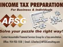 73 The Best Income Tax Flyer Templates Formating with Income Tax Flyer Templates
