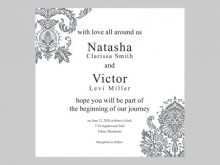 73 The Best Wedding Card Template Word Free Templates with Wedding Card Template Word Free