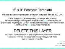 73 Usps 6 X 9 Postcard Template in Photoshop with Usps 6 X 9 Postcard Template