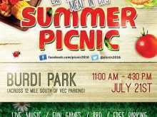 74 Adding Picnic Flyer Template Download by Picnic Flyer Template